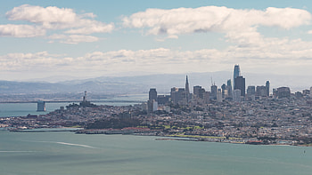 San Francisco, Time-Lapse, Majestic Skyline, Daytime Splendor HD wallpaper