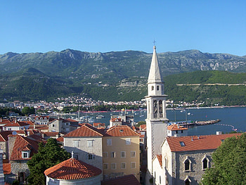 Landscape, Cities, Houses, Mountains, Architecture HD wallpaper