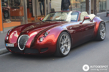 Wiesmann Roadster MF5, fast, beautiful, red, car HD wallpaper
