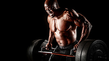 Weightlifting determination, Workout motivation, Fitness goals, Strong and fit HD wallpaper