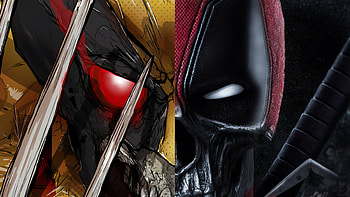 Wolverine X Deadppol, wolverine, deadpool, superheroes, artist, artwork, digital-art HD wallpaper