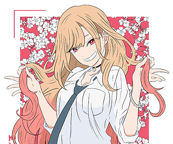 Marin Kitagawa, Anime, My Dress Up Darling HD wallpaper