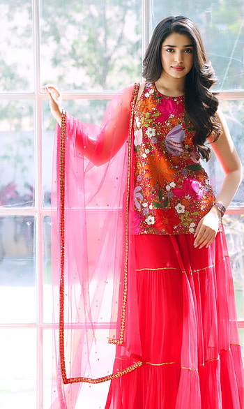 Kirthi setthi, red, pink HD phone wallpaper
