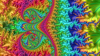 Trippy Psychedelic Fractal, trippy, psychedelic, trance, Abstract, fractal HD wallpaper