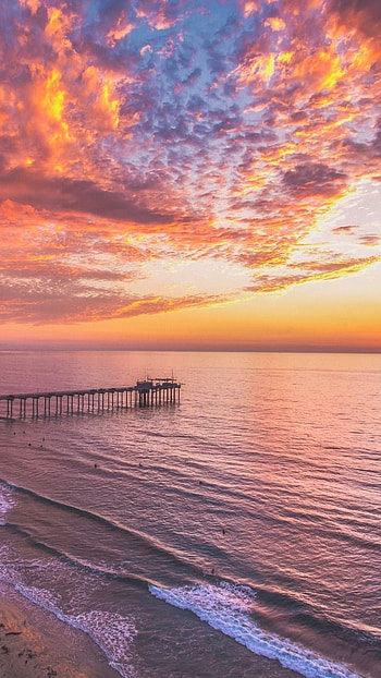 Sunset, Sunset Sky HD phone wallpaper