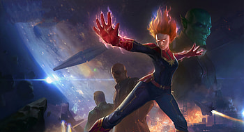 Captain Marvel Movie Concept Art, captain-marvel, superheroes, artwork, art, artstation HD wallpaper