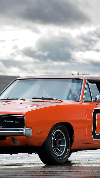 General Lee Car, Iconic vehicle, Pop culture, Dukes of Hazzard HD phone wallpaper