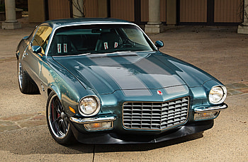 Auto, Chevrolet, Cars, Front View, Front Bumper, Camaro, 1971 HD wallpaper