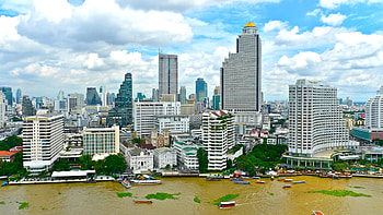 Chao Phraya River, Bangkok HD wallpaper