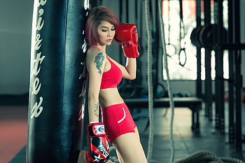 resolution, Asian girl boxing, Sports , Better HD wallpaper