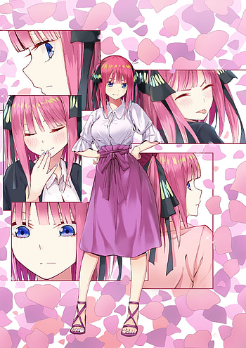 Nino, Go-Tōbun no Hanayome, Nakano, The Quintessential Quintuplets HD phone wallpaper