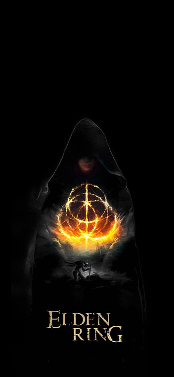 Elden Ring, elden-ring, heat, art, game, PS5, black HD phone wallpaper