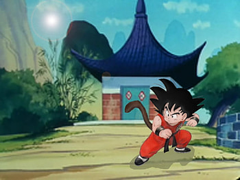 Daily Training, goku, kid, daily, training HD wallpaper