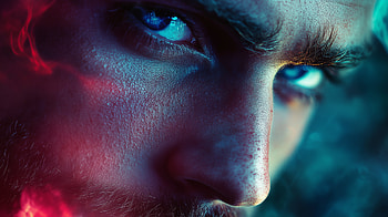 Sigma Male Intense Stare with Piercing Blue Eyes, Stare Down, man, blue eyes HD wallpaper