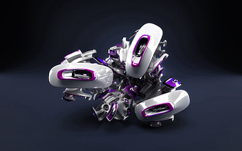 Light, 3D, Form, Light Coloured, Design, Figure HD wallpaper