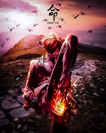 Vinsmoke sanji, naruto, sky, luffy, fire, roud 6, zoro, one piece HD phone wallpaper