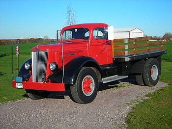 1949 White truck, classic, white, heavy, antique, 1949, truck HD wallpaper