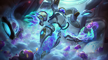 Astronaut Xerath, Xerath (League Of Legends), video game, League Of Legends HD wallpaper