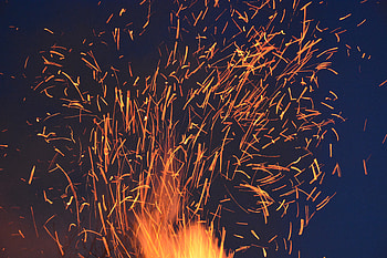 Bonfire Blaze, bonfire, graphy HD wallpaper