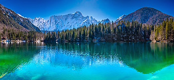 Italy Mountains Lake Scenery , mountains, lake, scenery, reflection, nature HD wallpaper