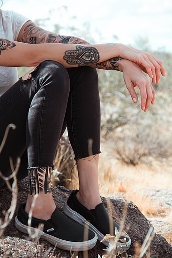Miscellanea, Miscellaneous, Legs, Hands, Tattoo, Style, Clothing, Tattoos HD phone wallpaper