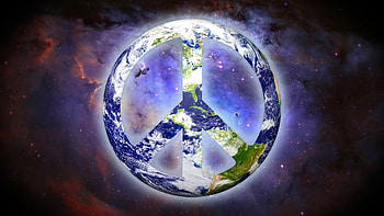 Space, Peace Day HD wallpaper