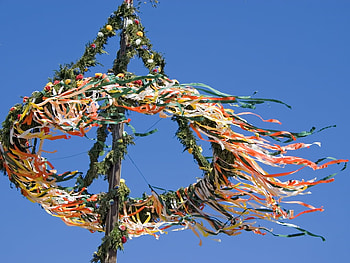 Maibaum, German, holiday, May Traditions, folklore HD wallpaper