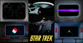 Star Trek, TOS, starship, Enterprise, viewscreen HD wallpaper