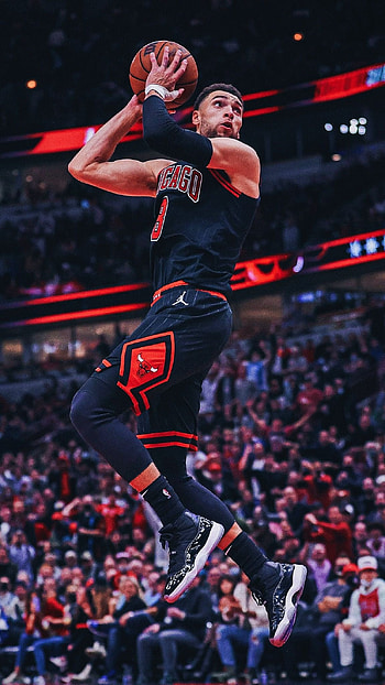 Zach LaVine, Fondos de pantallas, Fondos de deportes, Fondos de Nike HD phone wallpaper