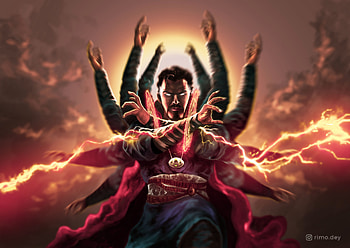 Doctor Strange Artworks, doctor-strange, superheroes, digital-art, artwork, behance HD wallpaper
