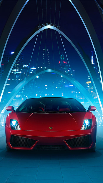Front View, Lamborghini Gallardo HD phone wallpaper