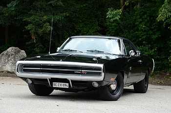 R/T Charger, Mopar, Black, Classic, 1969 HD wallpaper
