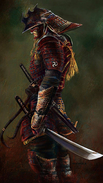 Samurai Warrior Mobile . Samurai , Japanese warrior tattoo, Samurai warrior tattoo, Swordsman HD phone wallpaper