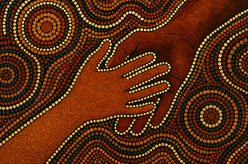 Human Touch — Dot-Wave, Hand HD wallpaper
