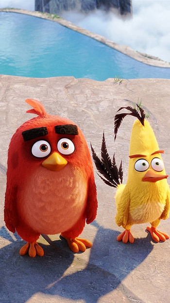 Angry Birds, Red Chuck HD phone wallpaper