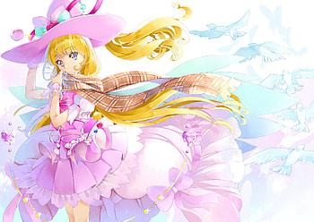 Asahina Mirai, purple eyes, Anime HD wallpaper