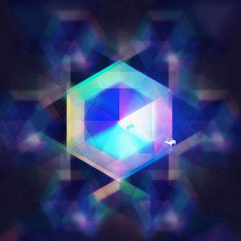 Art, Deer, Geometric, Hexagon HD phone wallpaper