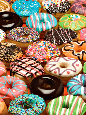 Colorful donut , Creative backgrounds, and mobile, Odd Future inspiration HD phone wallpaper
