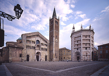 Duomo e Battistero, Parma, Emilia Romagna HD wallpaper
