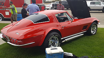 Channel Islands Classic Car Show, Car, 1963, Corvette, Red, Ray, Channel, Classic, Sting, Islands, California HD wallpaper