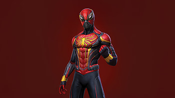 Marvels Spiderman 2 Aurantia Suit, marvels-spider-man-2, spider-man-2, spiderman-2, spiderman, 2023-games, games, ps4-games, ps5-games HD wallpaper
