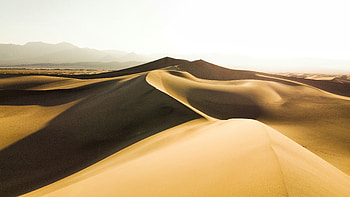 Sunset Over Anthony Ryan Dunes, dunes, view, nature, desert, sunset HD wallpaper