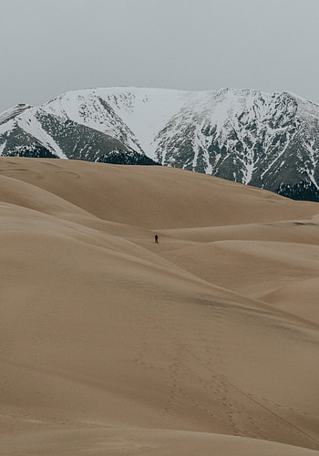 Nature, Mountains, Sand, Usa, United States, Dunes, Links, Colorado, Great Sand Dunes HD phone wallpaper