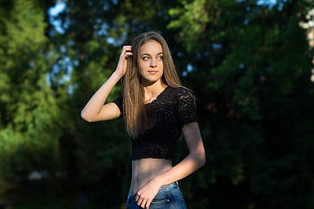 Outdoors Model , girls, model HD wallpaper