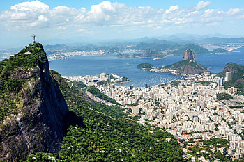 Corcovado Mountain, Scenic viewpoint, Corcovado und Cristo Redentor, Rio de Janeiro HD wallpaper