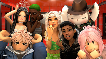 Roblox : Gamer Squad, Video Game, Avatar, Group HD wallpaper