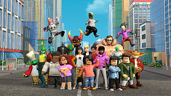 Roblox Characters, video game, Roblox HD wallpaper
