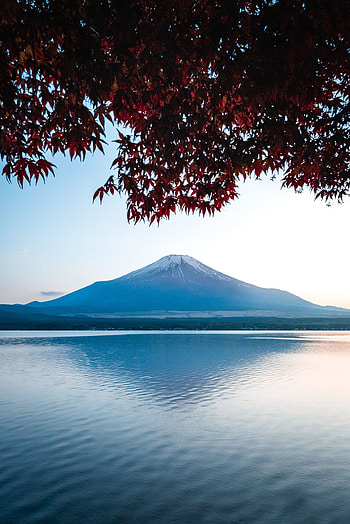 Landscape, Nature, Mountain, Lake, Japan, Fuji HD phone wallpaper