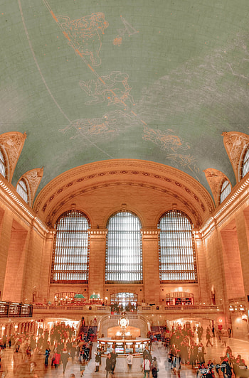 Postcards, Grand Central Station, New York, Hand luggage HD phone wallpaper