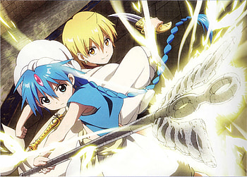 Magic, Anime, Fan book, Scan gallery HD wallpaper